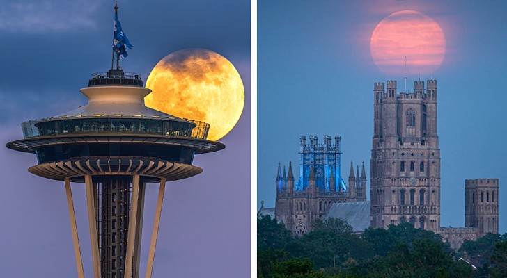 10 foto tra le più affascinanti che le persone hanno scattato alla superluna di maggio 2020