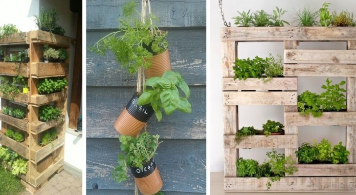 12 idee una più bella dell'altra per allestire un angolo dedicato alle erbe aromatiche in giardino