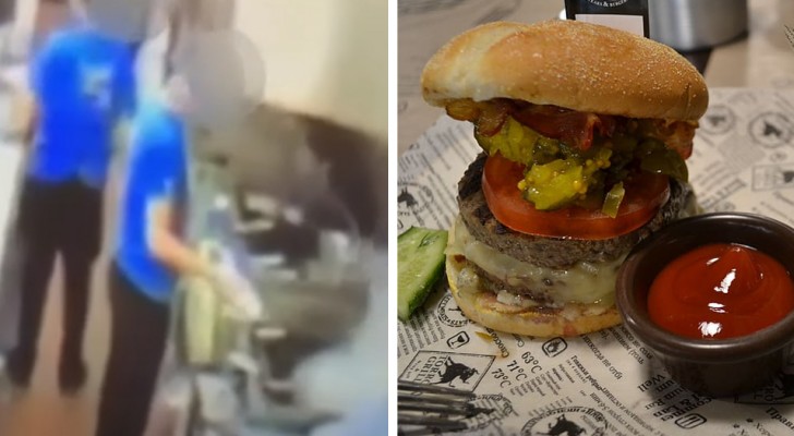 Una cámara graba a 3 camareros mientras escupen en la comida de dos policías: despedidos y arrestados