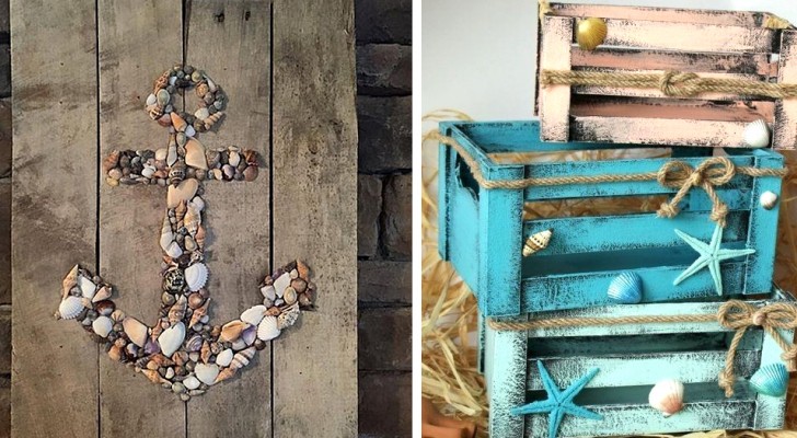 8 splendide idee di riciclo creativo per decorare le nostre case con un tocco "marinaro" ed estivo
