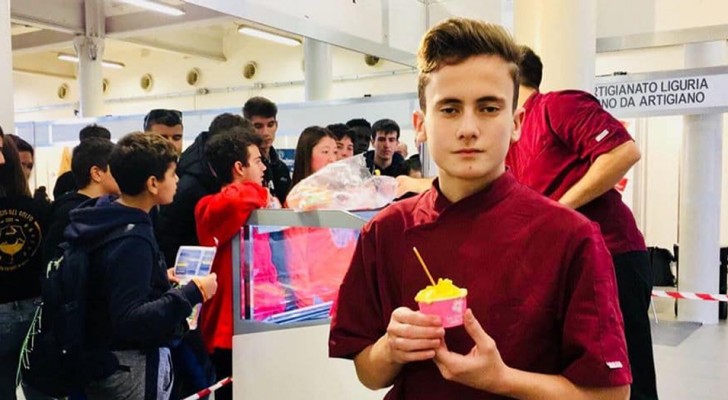 Un ragazzo italiano di 16 anni ha inventato un gelato per chi soffre del morbo di Crohn