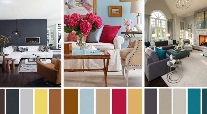 Les 7 associations de couleurs parfaites pour décorer avec goût n'importe quel salon