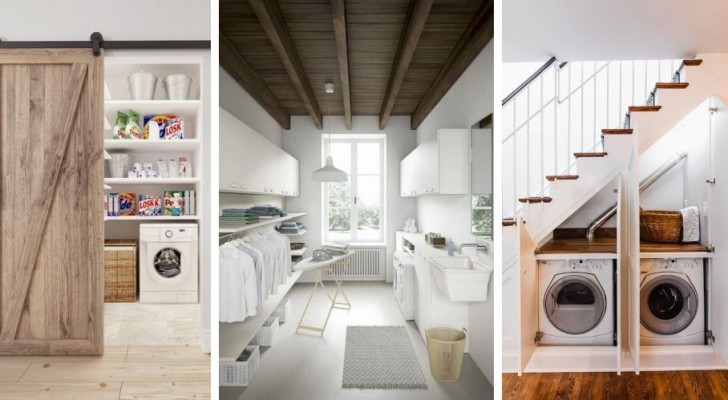 10 soluzioni pratiche e utili per ricavare una lavanderia in un angolo o in una stanza di casa