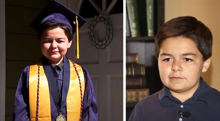 This boy has already graduated college at just 13 years old: he is now the youngest of his university peers