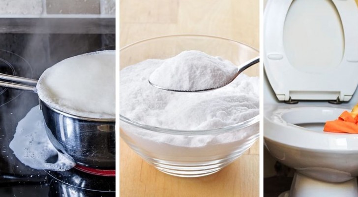 9 utilizzi alternativi del bicarbonato di sodio da tenere a mente per effettuare al meglio le pulizie di casa