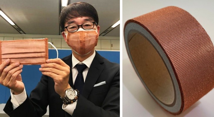Japon : réalisation d'un masque en fibre de cuivre qui promet de neutraliser le Covid-19 en 4 heures