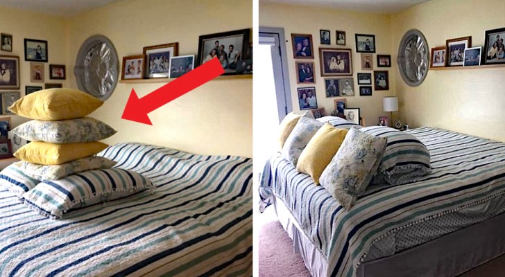 A woman stops making the bed after 45 years and assigns her husband to do it: his attempts are hilarious