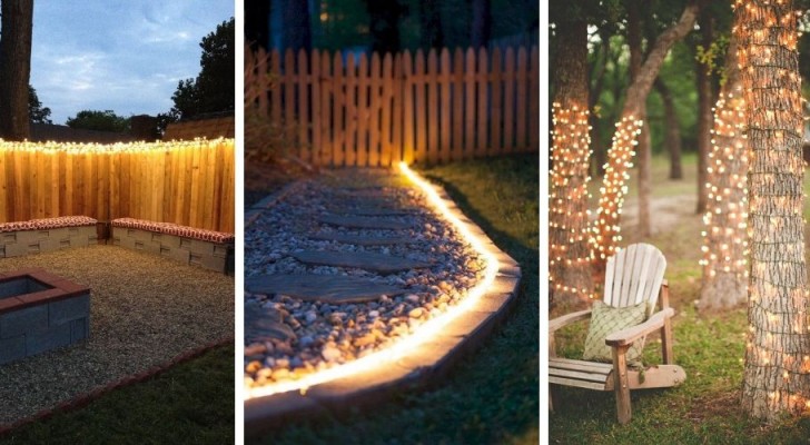 16 proposte incantevoli per illuminare il giardino in modo super-scenografico