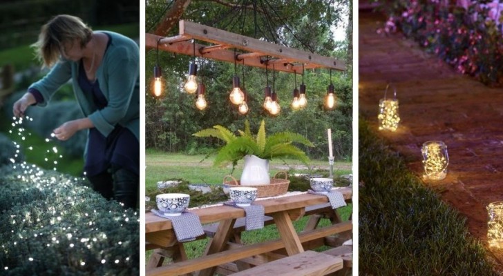11 proposte brillanti per illuminare il vostro giardino in modo unico e affascinante