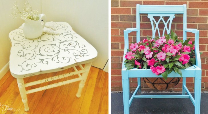 19 trovate creative per recuperare le vecchie sedie creando deliziosi oggetti per la casa e il giardino