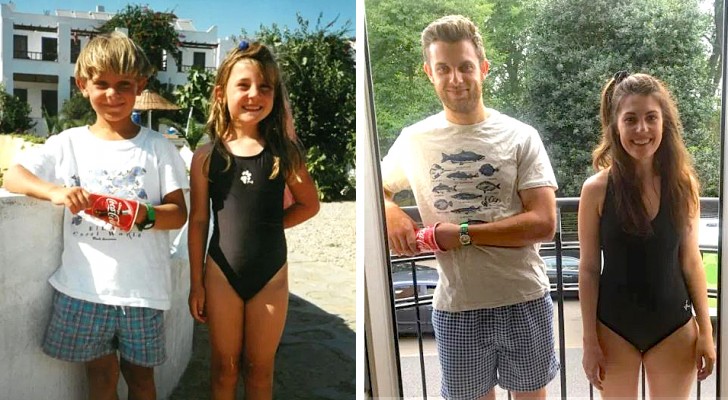 A woman discovers that she first met her husband on vacation when she was 6 years old