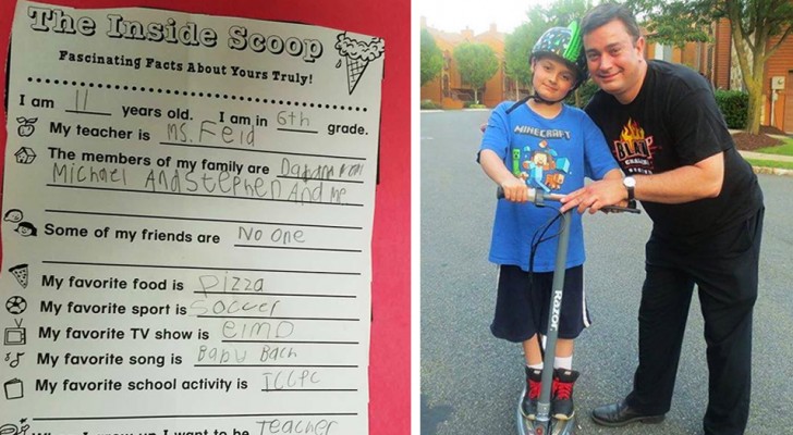 Son fils porteur d'autisme n'a pas d'amis : le père désolé raconte le point de vue de son enfant 