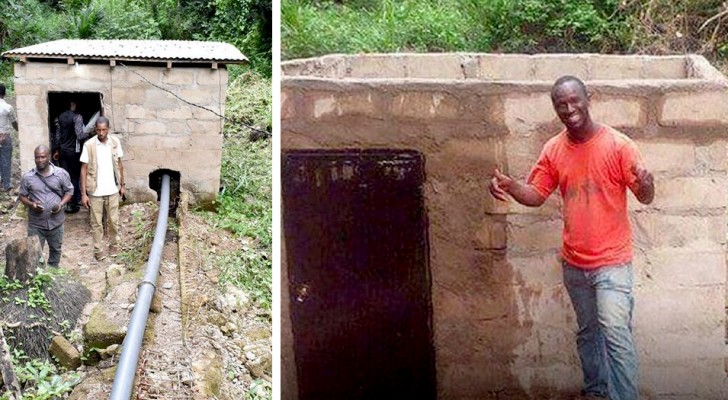 Un insegnante di matematica ha costruito una piccola centrale idroelettrica per illuminare il suo villaggio