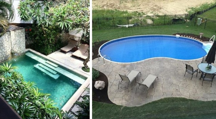 10 strepitose piscine ideali per creare degli angoli relax anche nei giardini più piccoli