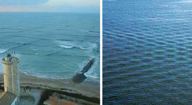 De “kruiszee” is een fenomeen dat langs de kusten kan voorkomen: wanneer het zich voordoet is het beter om direct uit het water te komen
