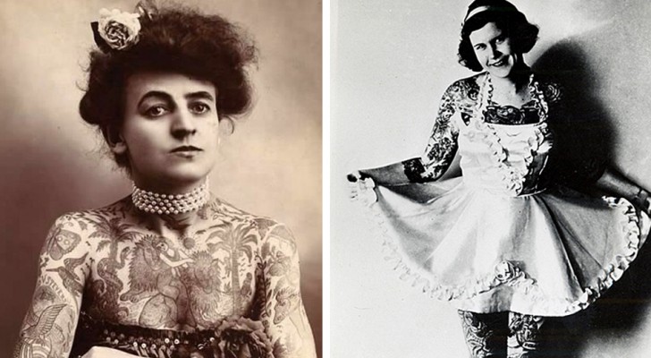 15 Vintage-Fotos von Frauen, die stolz ihre Tätowierungen zur Schau stellten, lange bevor sie zu einer Modeerscheinung wurden