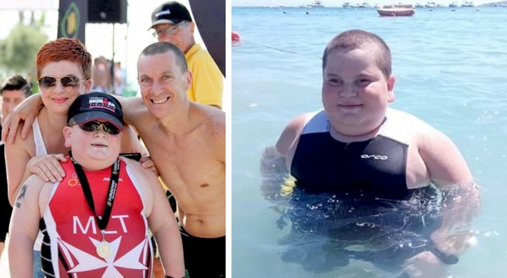 Cet enfant ne cesse de prendre du poids en raison d'une maladie rare : il ne survit que grâce au sport