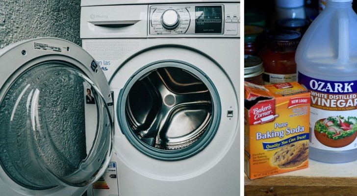 La tecnica casalinga ed economica per eliminare la muffa dalla lavatrice con aceto e bicarbonato