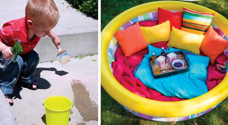 10 idéias super baratas para entreter as crianças durante as férias de verão