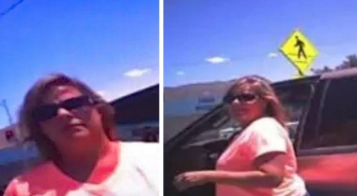 Une femme enferme son chien dans la voiture à 45 °C : un policier l'invite à entrer à l'intérieur pour sentir comme il fait chaud