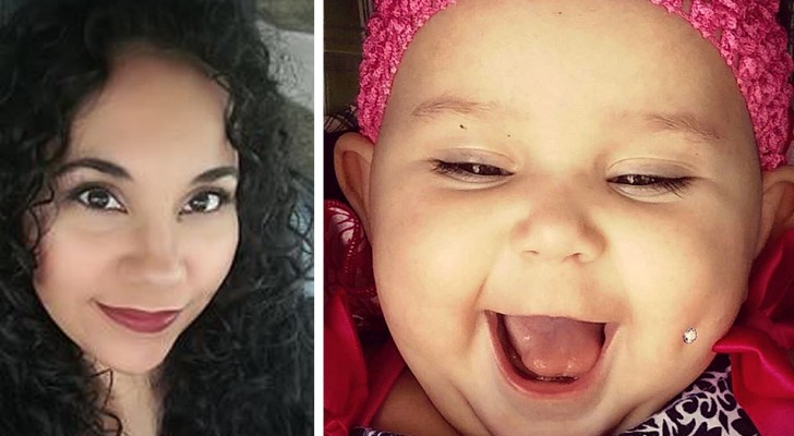 Elle publie une fausse photo de sa fille avec un piercing à la joue : une violente controverse se déclenche sur le web