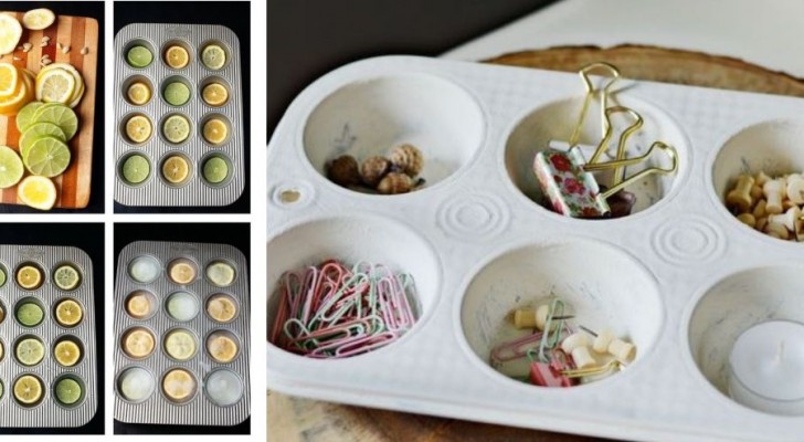 10 utilizzi alternativi delle teglie da muffin, ideali per sfruttarle in modo pratico e creativo