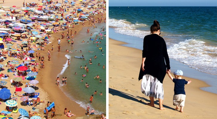 Hij vraagt ​​om afstand op het strand voor zijn zoon die een transplantatie heeft ondergaan maar wordt aangevallen: "hou hem thuis"