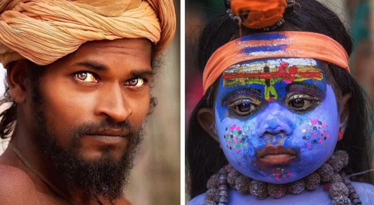 Lors d'un voyage en Inde, elle prend des photos de la population locale : les gens semblent parler avec leurs yeux