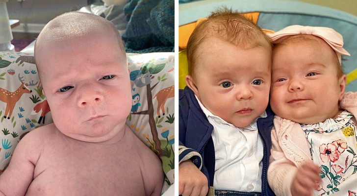15 fotos de bebês que acabaram de nascer, mas já parecem "velhos"