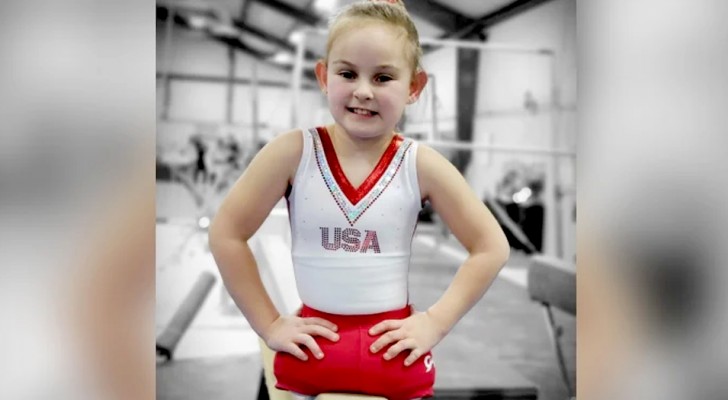 Née sans jambes, à 8 ans, elle est un talent pour la gymnastique artistique et une inspiration pour tous