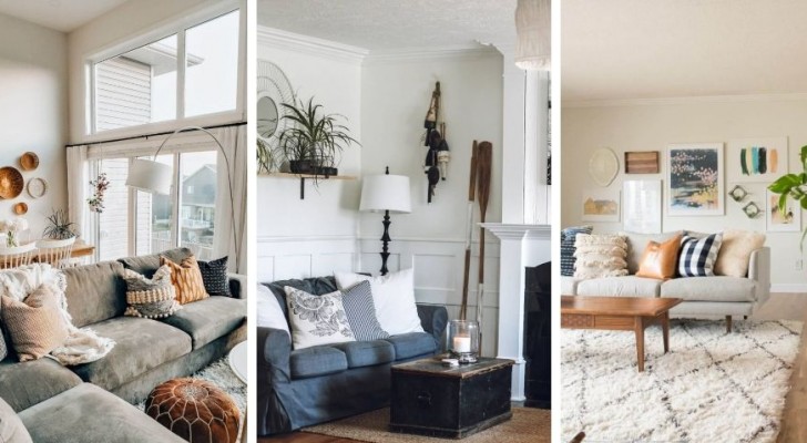 13 ideias para decorar salas de estar aconchegantes enriquecidas com esplêndidos detalhes vintages e rústicos