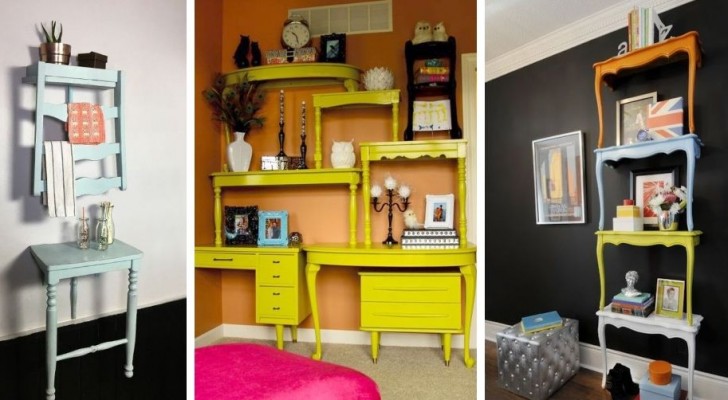 Le meuble pourfendu : 10 idées pour gagner de la place et décorer avec goût en recyclant les meubles coupés en deux