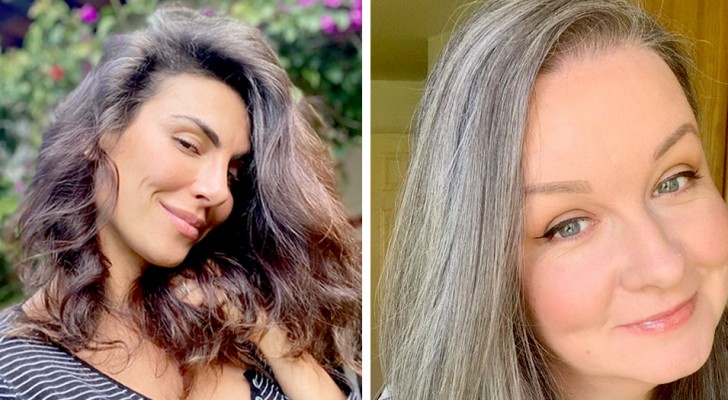 15 donne che hanno deciso di mostrare tutta la bellezza e l'eleganza dei propri capelli grigi