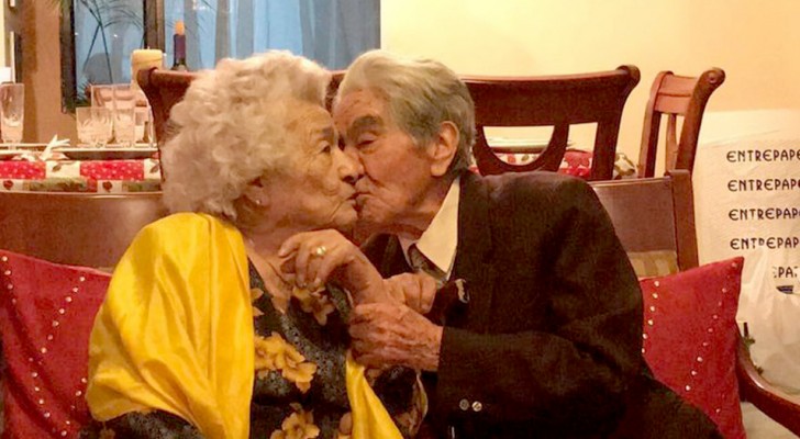 He is 110, she is 104: their combined age officially makes them the oldest couple in the world