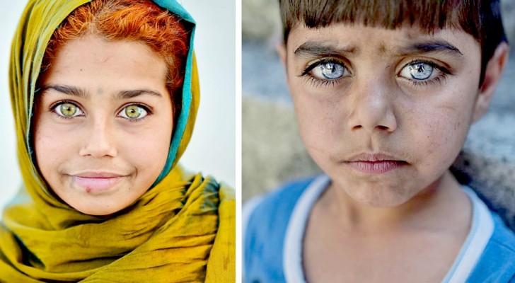 Un photographe immortalise les yeux perçants des enfants turcs : si profonds qu'il est difficile de maintenir leur regard