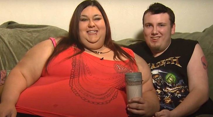 Este casal de namorados persegue um sonho absurdo: ela quer se tornar a mulher mais gorda do mundo