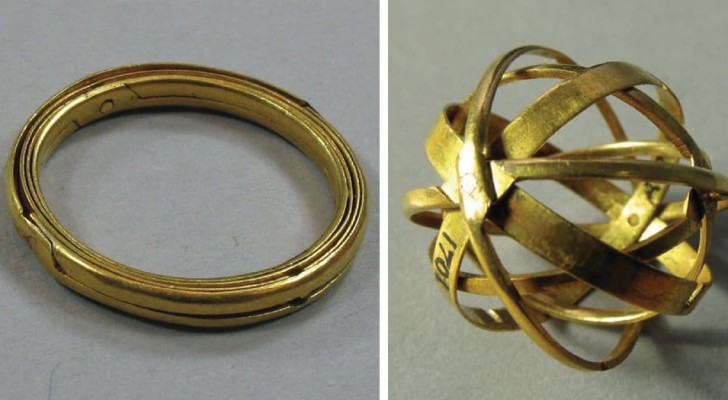 Questo anello del XVII secolo si apre e diventa un curioso strumento usato nell'antichità per studiare il cielo