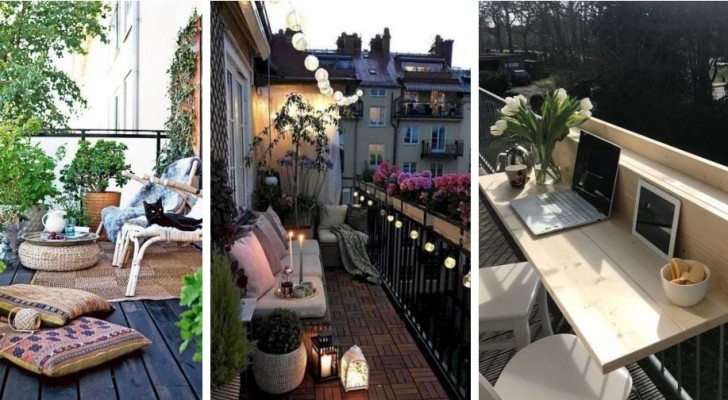 10 proposte irresistibili per trasformare anche i balconi più piccoli in confortevoli salottini