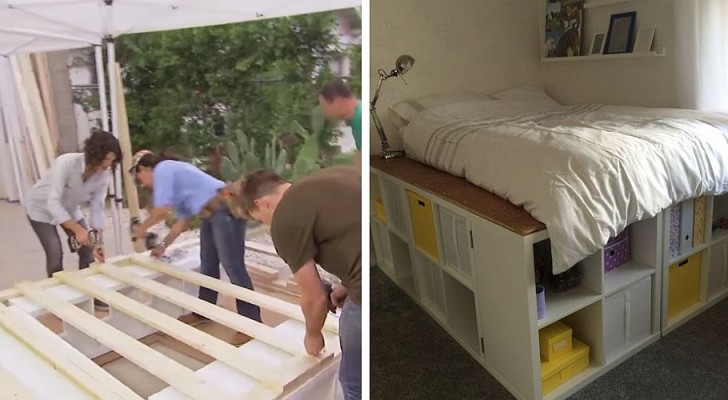 Il metodo semplice e pratico per costruire con le vostre mani un letto contenitore