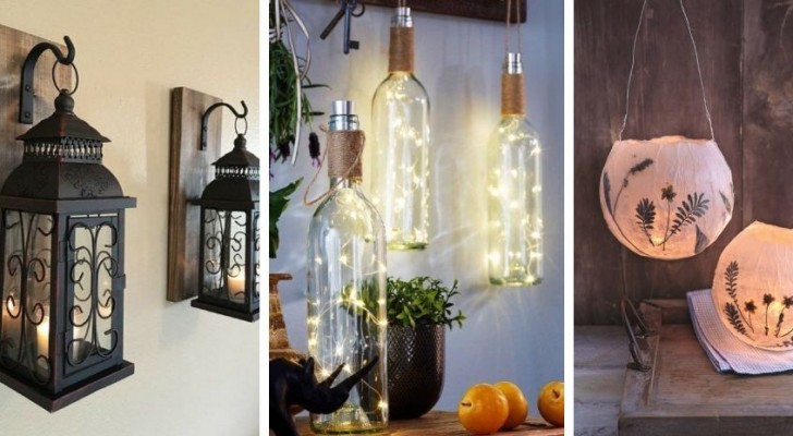 12 idee irresistibili per illuminare la casa o il giardino con lanterne rustiche e moderne
