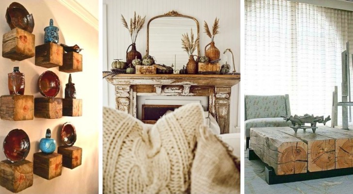 10 meravigliosi spunti d'arredo per decorare gli ambienti di casa in perfetto stile rustico