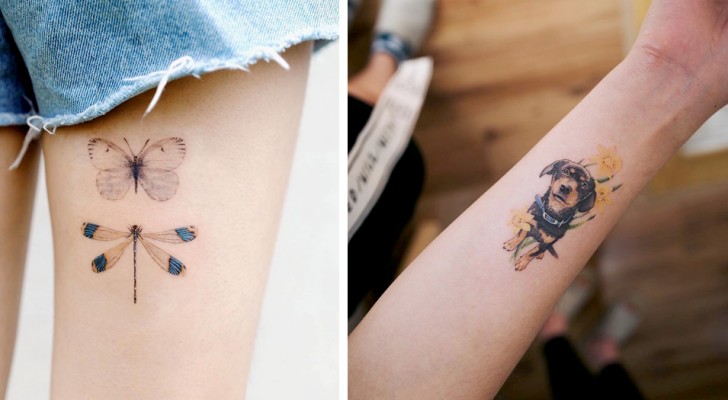 20 unobtrusive tattoos that are small masterpieces of elegance and sophistication