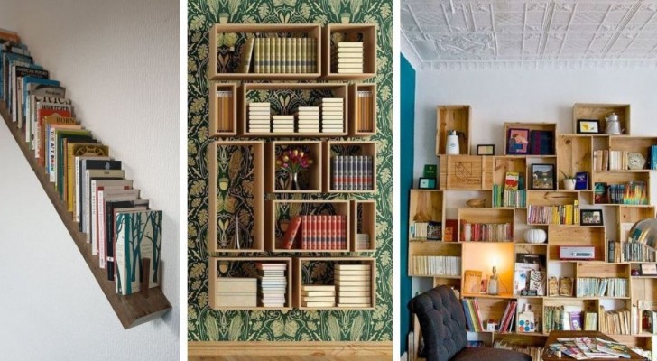 12 creatieve en verrassende projecten om fantastische doe-het-zelf-boekenkasten te creëren