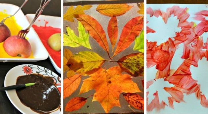 8 petits travaux de l'automne à tester pour s'amuser avec l'art sensoriel avec vos enfants ! 