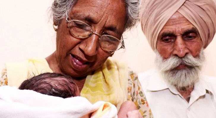 Partorisce il suo primo figlio a 72 anni: moglie e marito realizzano il sogno di diventare genitori