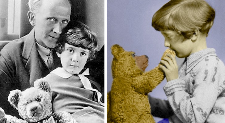 Die traurige Geschichte von Christopher Robin, dem Jungen, der die Abenteuer des Teddybären Winnie The Pooh inspirierte