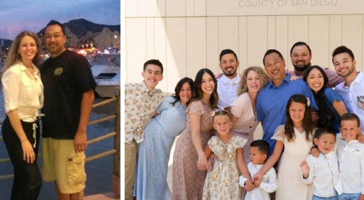 A married couple with five children decide to adopt seven orphans, so that they won't be separated 