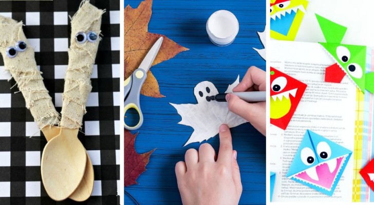10 lavoretti creativi uno più bello dell'altro da realizzare ad Halloween con i bambini