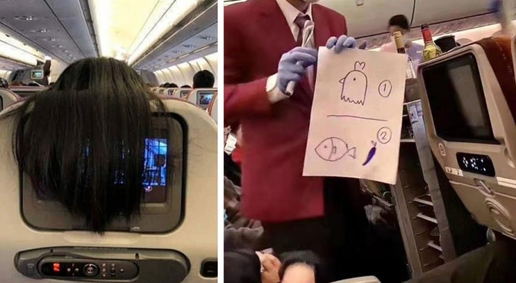 17 des situations les plus absurdes et les plus surréalistes que les passagers ont connues à bord d'un avion