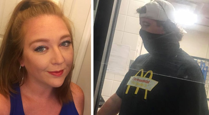 He raises $50,000 for the guy who works at McDonald's who paid for his family's dinner